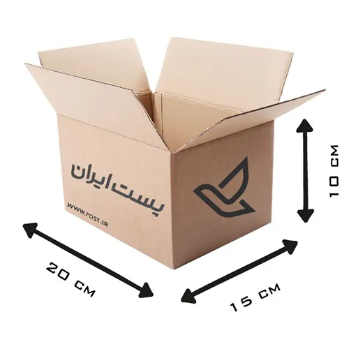 ابعاد کارتن پستی سایز 2