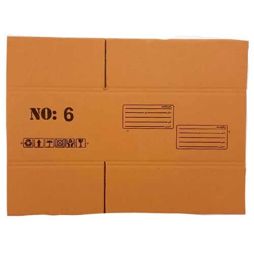 فروش کارتن پستی سایز 6
