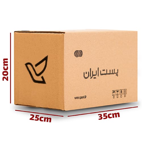 کارتن پستی سایز 5 سه لایه